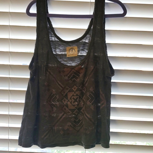 Patterned crop top - Picture 2 of 3